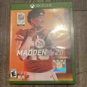 XBox one  Madden 2020